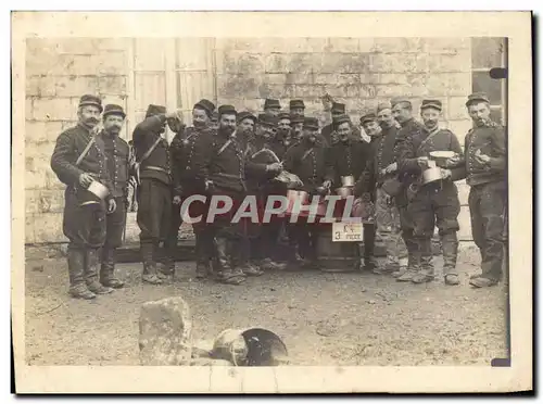 CARTE PHOTO Militaria Soldats Montigny sur Oise