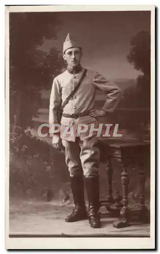 CARTE PHOTO Militaria Soldat Bonn