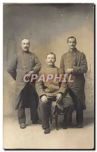 CARTE PHOTO Militaria Soldats