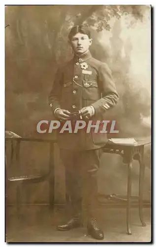 CARTE PHOTO Militaria Soldat