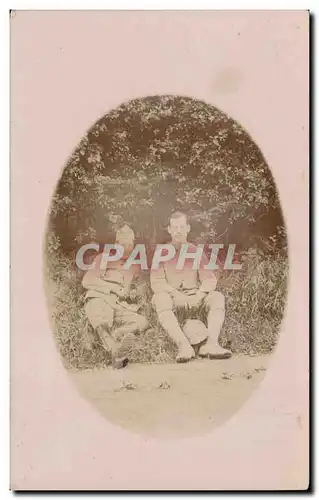 CARTE PHOTO Militaria Soldats