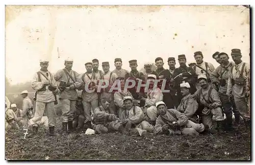 CARTE PHOTO Militaria Soldats
