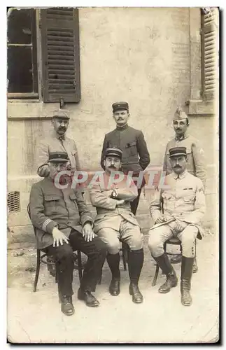 CARTE PHOTO Militaria Soldats