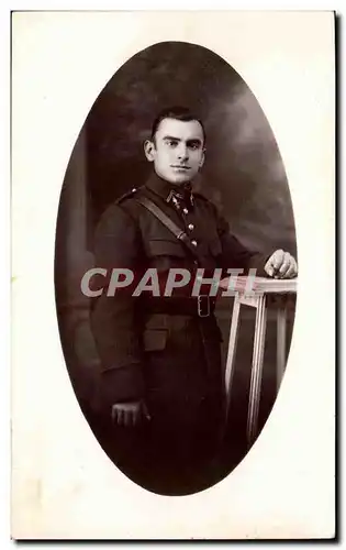 CARTE PHOTO Militaria Soldat