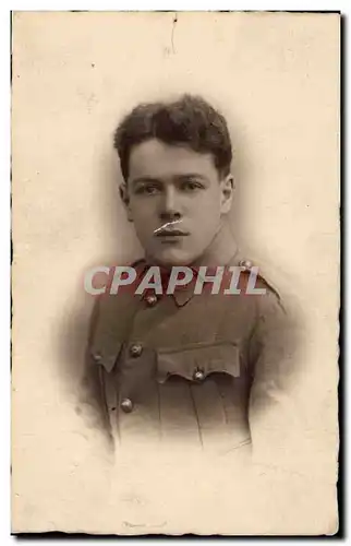 CARTE PHOTO Militaria Soldat