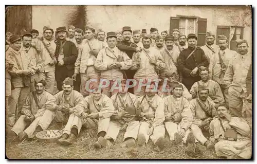 CARTE PHOTO Militaria Soldats