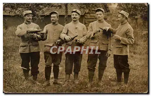 CARTE PHOTO Militaria Soldats