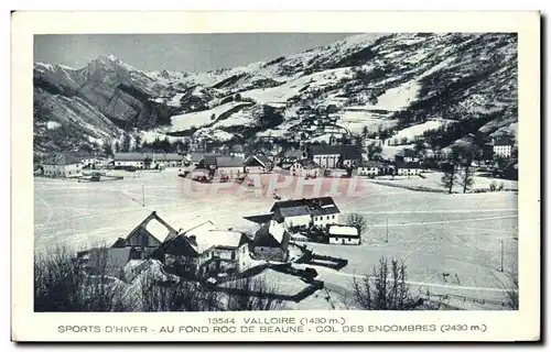 Valloire - Sports d Hiver - Au Fond Roc de Beaune - - Cartes postales