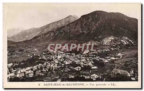 St Jean de Maurienne - Vue Generale - Ansichtskarte AK