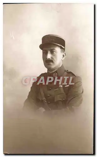 CARTE PHOTO Militaria Soldat Poilu