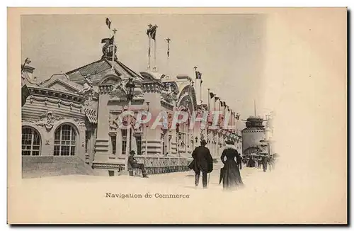 Cartes postales Paris Exposition universelle de 1900 Navigation de commerce