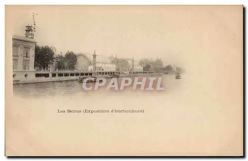 Cartes postales Paris Exposition universelle de 1900 Les serres (exposition d horticulture)