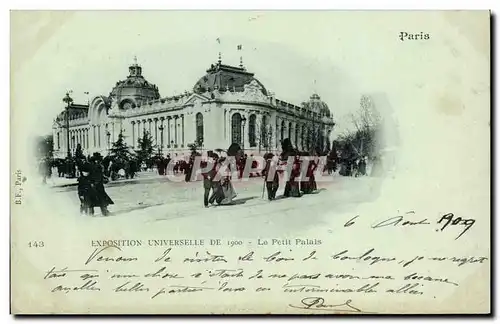 Cartes postales Paris Exposition universelle de 1900 Le petit palais