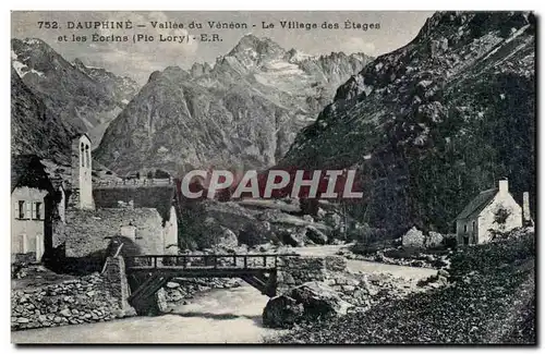 Dauphine - Vallee du Veneon - Village des Etages - Cartes postales