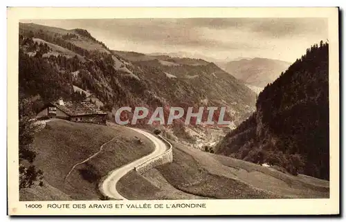 Route des Aravis et Vallee de l Arondine - Cartes postales