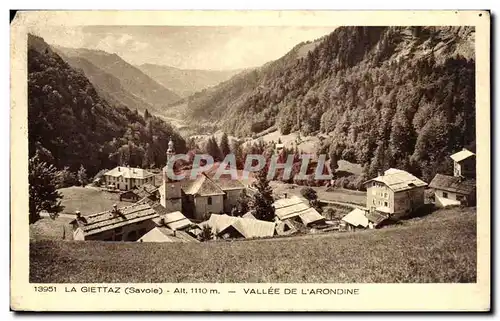 La Giettaz - Vallee de L Arondine - Cartes postales