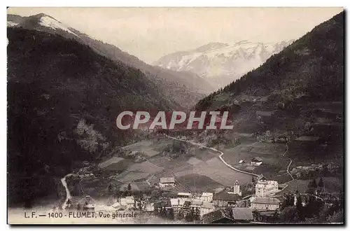 Flumet - Vue Generale - Cartes postales