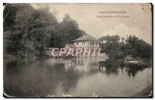 Pont de Beauvoisin - Usine Electrique sur le Guiers - Cartes postales