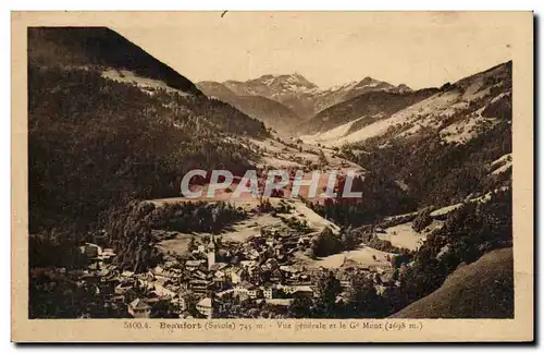 Beaufort - Vue Generale et le Mont - Cartes postales