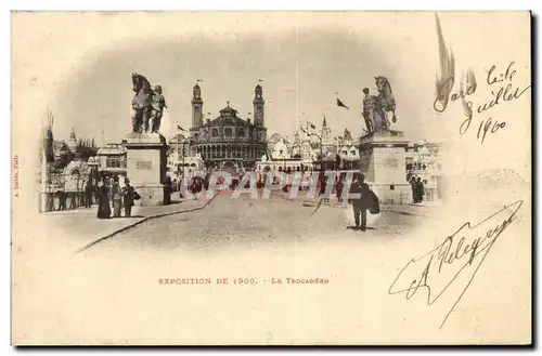 Paris - Exposition de 1900 - Le Trocadero - Cartes postales