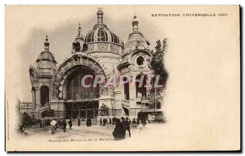 Paris - Exposition Universelle de 1900 - Palais des Mines et de la Metallurgie - Ansichtskarte AK