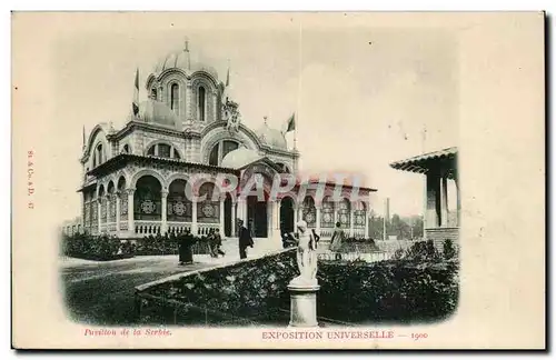 Paris - Exposition Universelle 1900 - Pavillon de la Serbie - Cartes postales