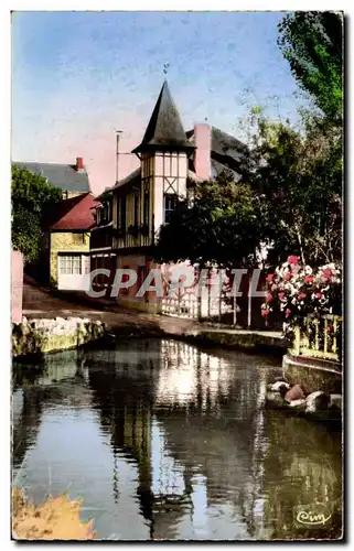 Cartes postales Veules les Roses L abreuvoir reflets