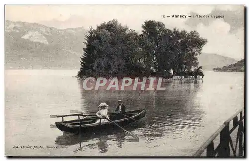 Annecy - L Ile des Cygnes - Ansichtskarte AK