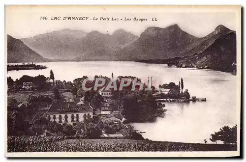 Annecy - Le Petit Lac - Les Bauges - Ansichtskarte AK