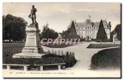 Annecy - Prefecture - Monument Sommeilier - Cartes postales