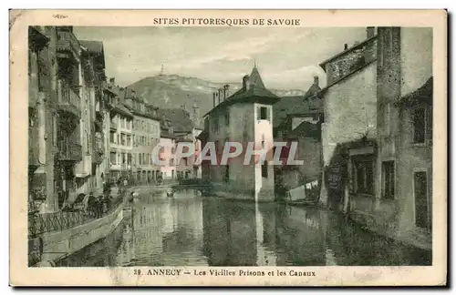 Annecy - Les Vieilles Prisons et les Canaux - Ansichtskarte AK