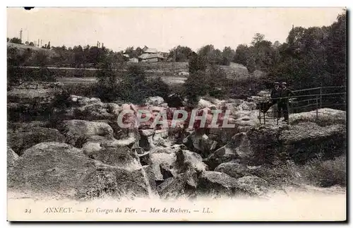 Annecy - Les Gorges du Fier - Mer de Rocher - Cartes postales