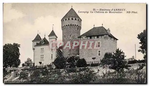 Annecy - Lovagny - Le Chateau de Montrottier - Ansichtskarte AK