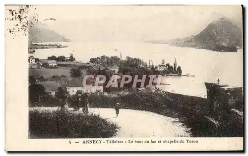 Annecy - Talloires - Le bout du Lac et Chapelle du Toron - Ansichtskarte AK