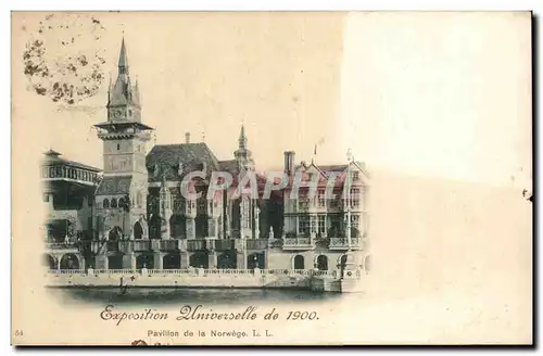 Paris - Exposition Universelle 1900 - Pavillon de la Norwege - Cartes postales