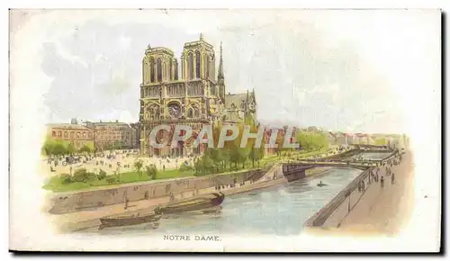 Paris - 4 - Notre Dame - Cartes postales