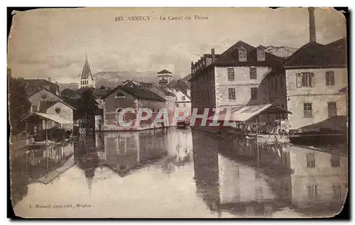 Cartes postales Annecy Le canal du Thiou