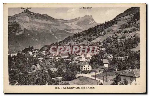 Cartes postales Saint Gervais les Bains