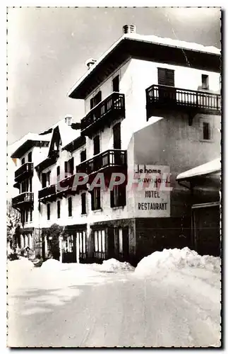 Cartes postales moderne Saint Gervais les Bains Hotel Restaurant Le Home Savoyard