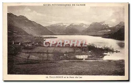 Ansichtskarte AK Talloires et le bout du lac