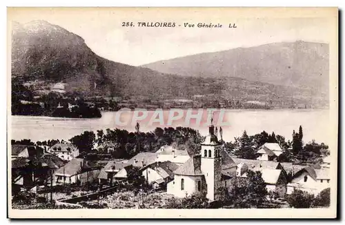 Cartes postales Annecy Talloires Vue generale