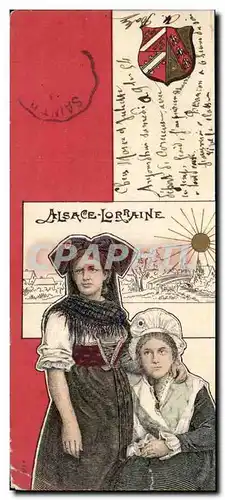 Alsace Lorraine - Souvenir - Cartes postales