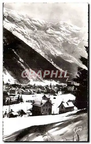 Chamonix - Le Mont Blanc - Vue Generale - Cartes postales