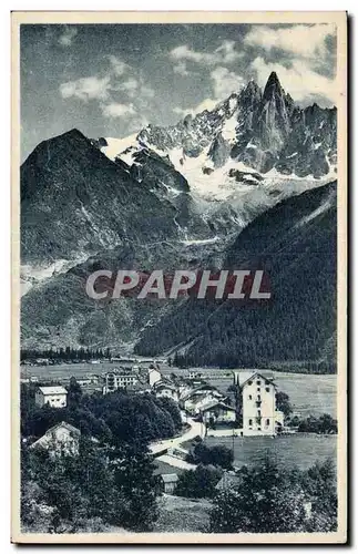 Chamonix - Les Pratz - Ansichtskarte AK