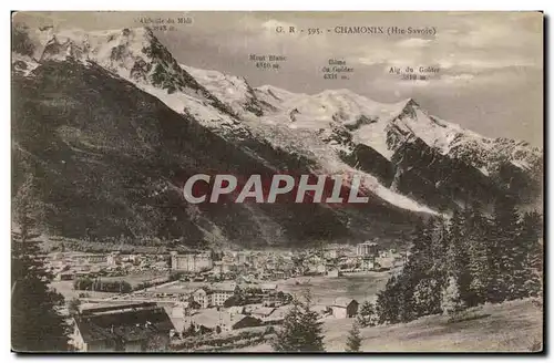 Chamonix - Vue Generale - Cartes postales