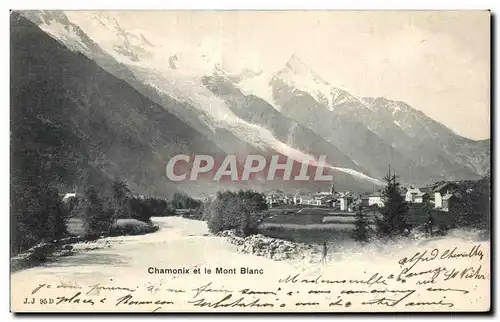 Chamonix - Le Mont Blanc - Cartes postales