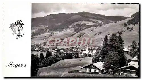 Cartes postales moderne Megeve Vet le Christonnet vus du calvaire