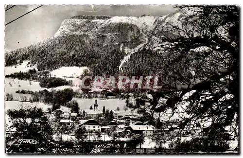 Cartes postales moderne Mieussey Vue generale sous la neige