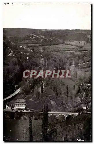 Cartes postales moderne Alpes Mancelles St leonard des Bois Vue panoramique prise du Haut Fourche sur la vallee de la S