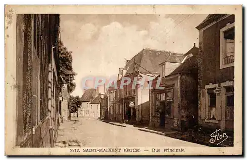 Cartes postales Saint Maixent Rue principale